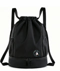 The Flag Bag | Flag Football Drawstring Backpack with Cleat Compartment